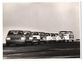 Fotografie Volkswagen, Modell-Palette mi