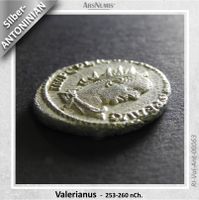 Römische Silbermünze - Valerianus