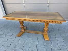 Vintage Salontisch Couch Tisch Massiv Holz 50/60er Jahre