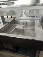 Saladette Buffet acciaio inox gastronomia 150cm