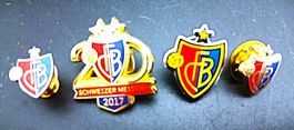 Original FC Basel Pins zum Anstecken