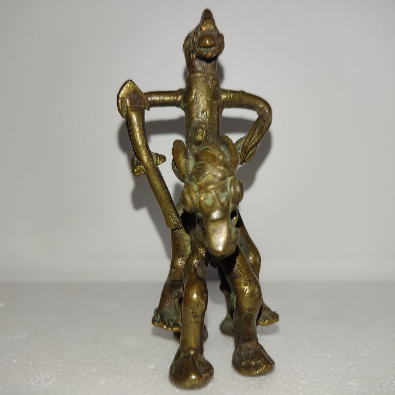 Statuette: Dogon Reiter Figur, 10 cm Hoch – Usato da Rieden SG venduto da res1291 3