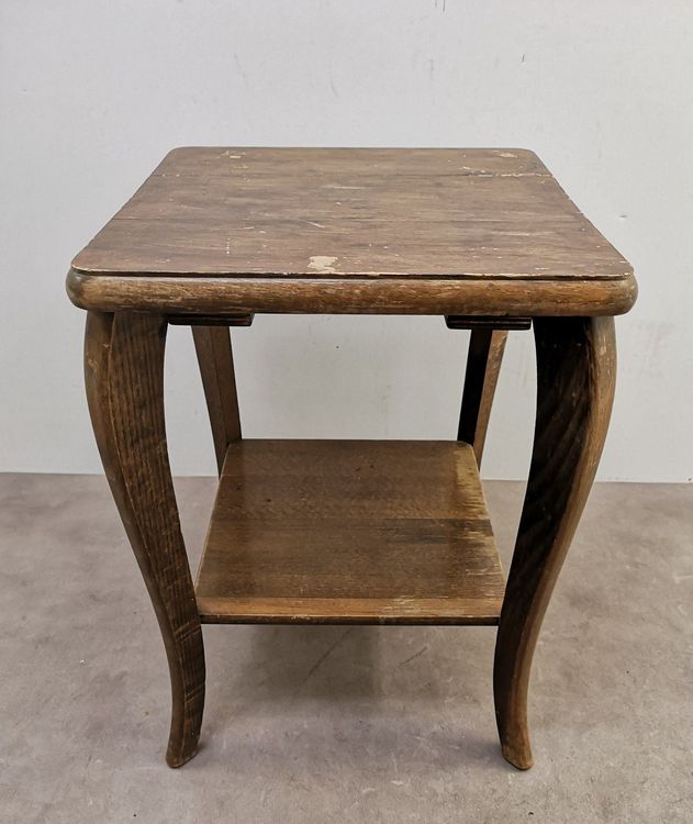 Vintage Blumenhocker Blumentisch Holz Kaufen auf Ricardo