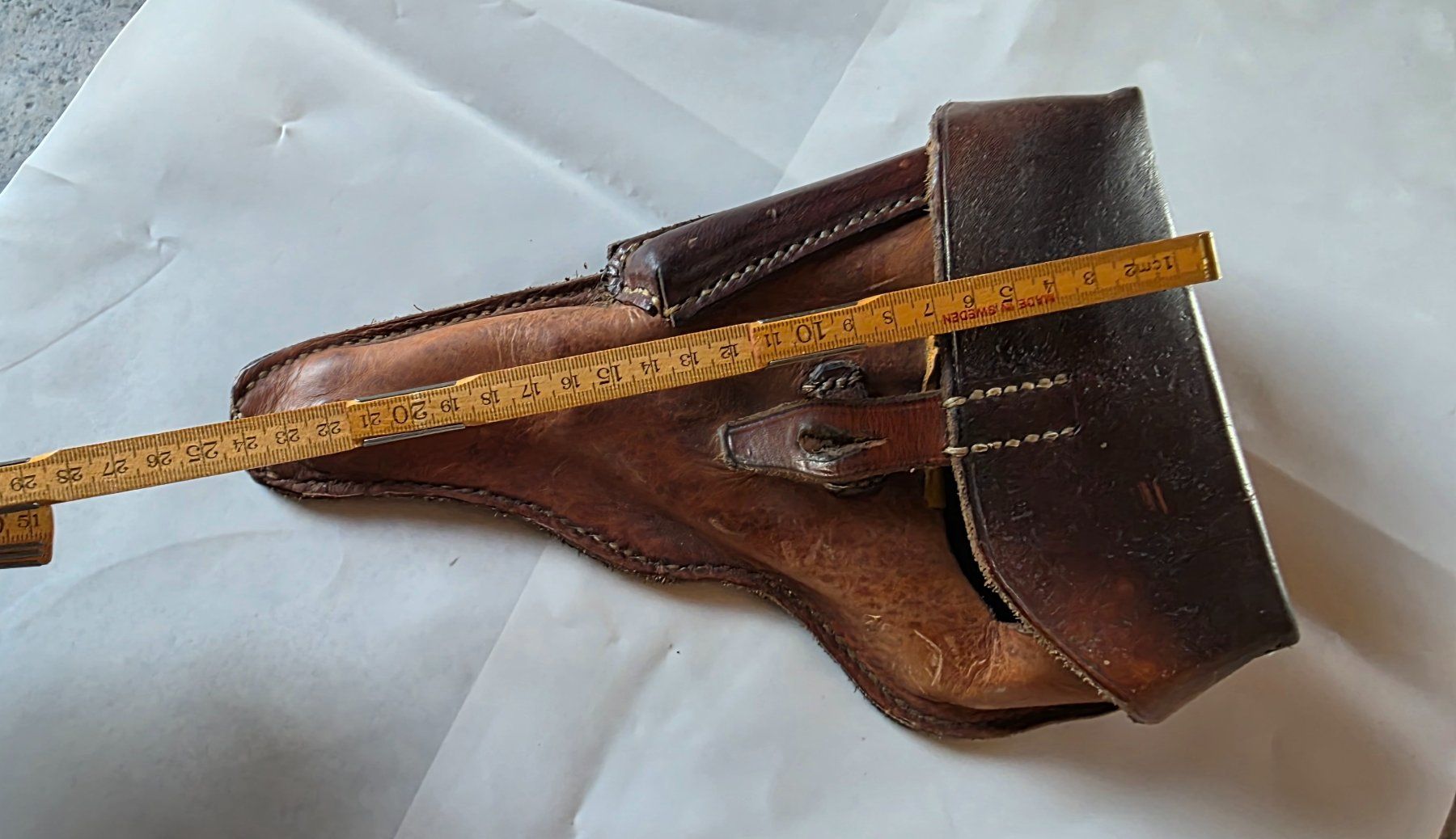 Tiro a segno: Armeeholster aus Leder – Usato da Obermumpf venduto da oiskypoisky 7