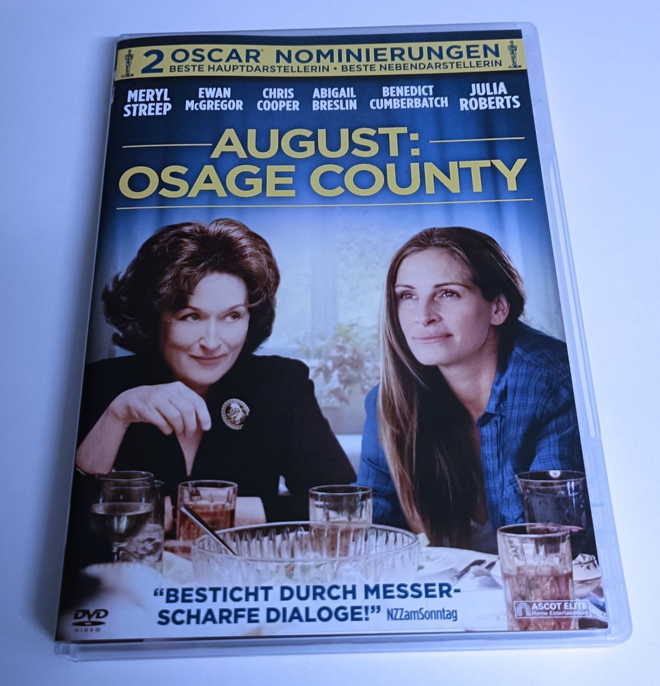 Tous les DVDs: AUGUST - OSAGE COUNTY     Julia Roberts – D'occasion à Köniz par Movieportal007