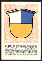 AK Hinwil, Wappen mit Beschreibung