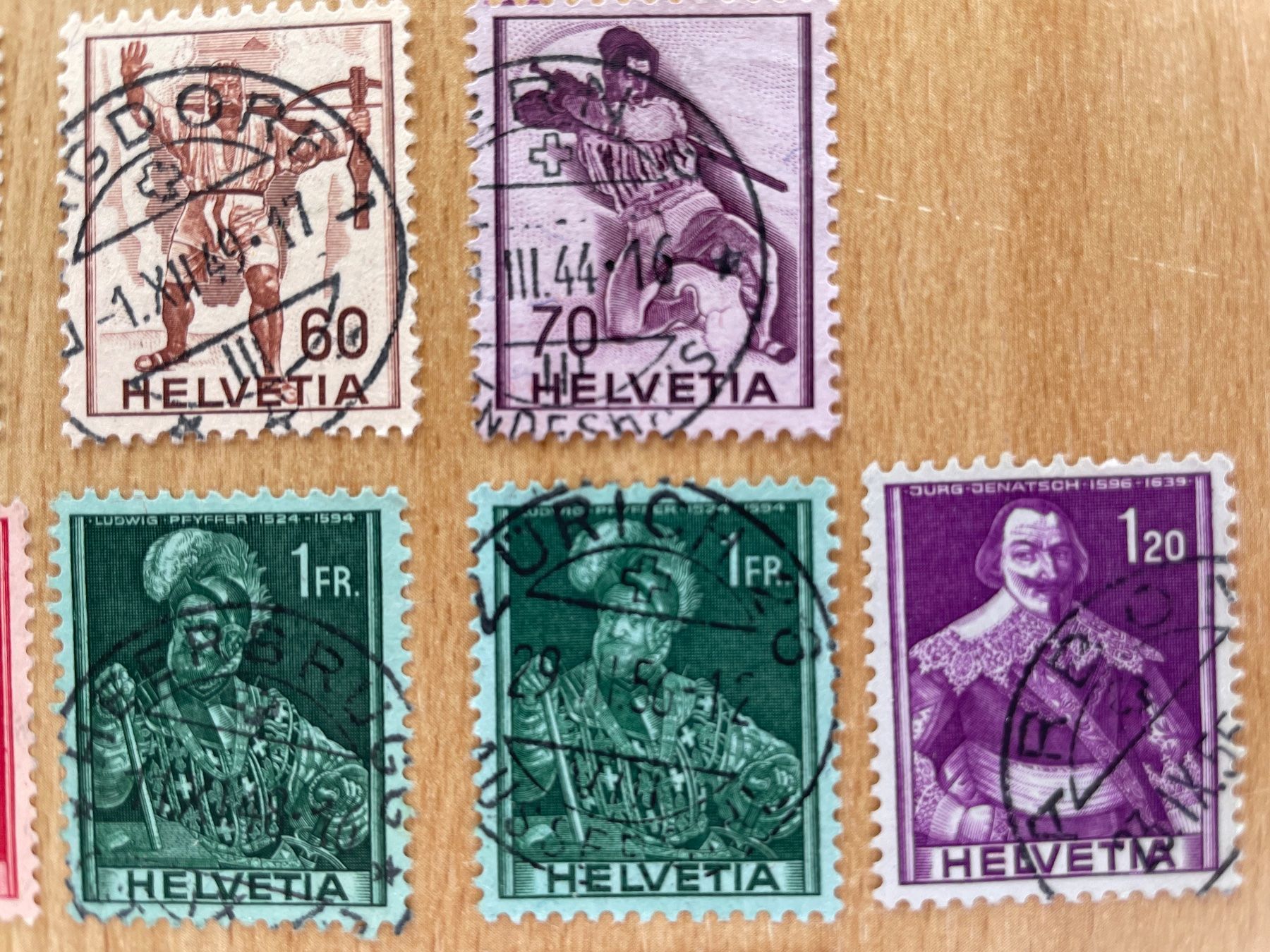 Tous les timbres: 1941 Oblitérations luxe.! – D'occasion à Sonceboz-Sombeval par Comment2 2