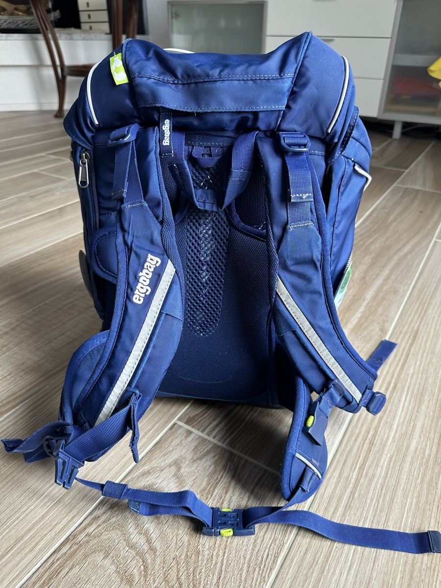 Ergobag Borse & Zaini: Ergobag Schul Thek blau mit Polizei Kletties – Usato da Rudolfstetten venduto da Joyw 2