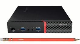 Lenovo ThinkCentre M710q tiny, MiniPC, 256GB SSD, +Tastatur