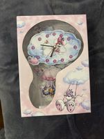 🩷 Diddlina Wanduhr mit Pendel – Diddl Sammlerstück