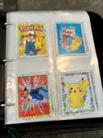 Ultra Rare Vintage Pokémon Stickers & Binder, Pikachu!