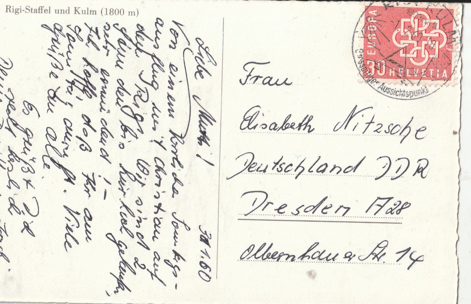 Cartes postales: Rigi Stafel Winter – D'occasion à Lumbrein par made02 1