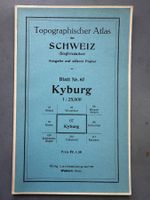 Topographischer Atlas der Schweiz: Blatt Nr.67 Kyburg