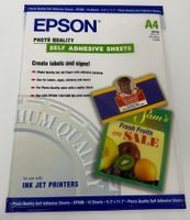 Epson Photo Quality Self Adhesive Sheets A4