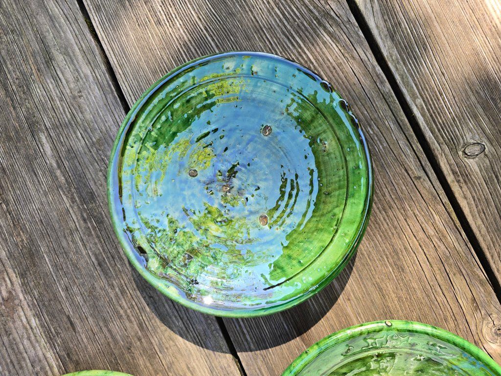 Ciotole: Keramik: Schale 20 cm Tamegroute-ANGEBOT – Nuovo (secondo la descrizione) da Romanshorn venduto da Rachacha 3