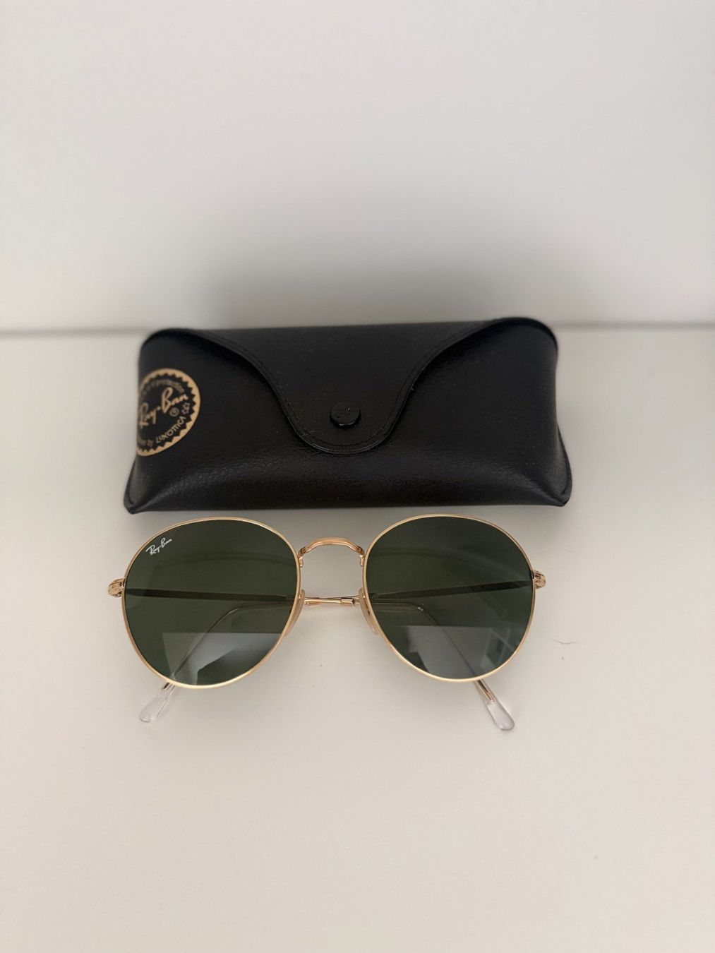 Ray-Ban Occhiali & Lenti: Sonenbrille Ray Ban gold – Nuovo (secondo la descrizione) da Zug venduto da Ibu1