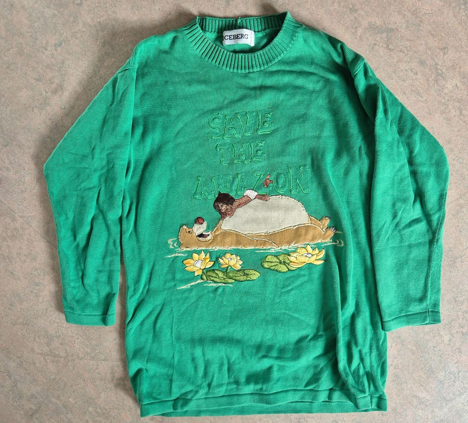 Iceberg Pulls & Sweat-shirts: ICEBERG VINTAGE BALU M 38 L STRICKWARE PULLOVER PULLI TOP – D'occasion à Elsau par the-colorful-side 4