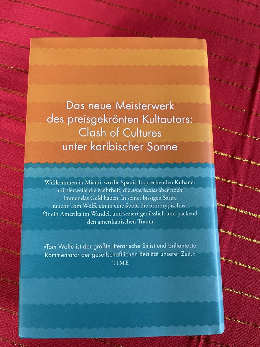 Bücher: Tom Wolfe/ Back to blood/770Seiten – Gebraucht aus hunzenschwil von Oldipark 2