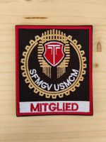 Aufnäher Badge Patch Mofa Töffli Sachs Puch SERVICE GARANTIE