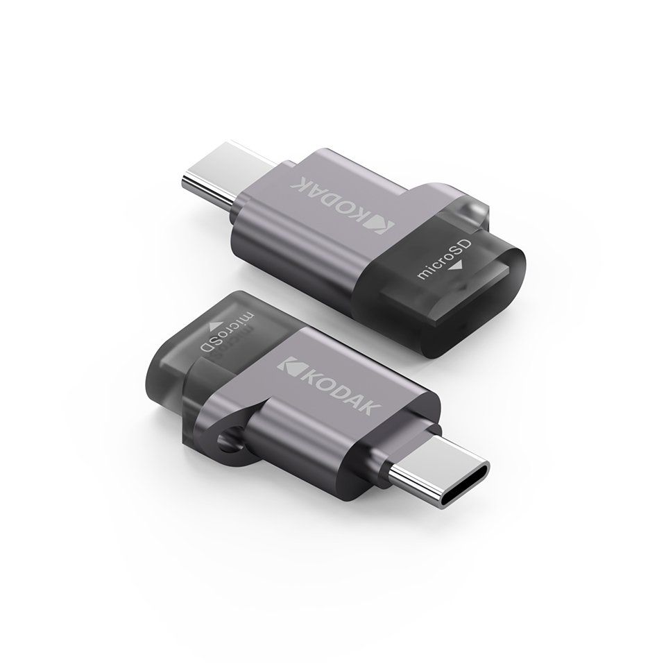 Schede di memoria: KODAK USB-C Micro SD Kartenleser (fabrikneu) MicroSD – Nuovo e nell'imballaggio originale da Uster venduto da -FPS- 6