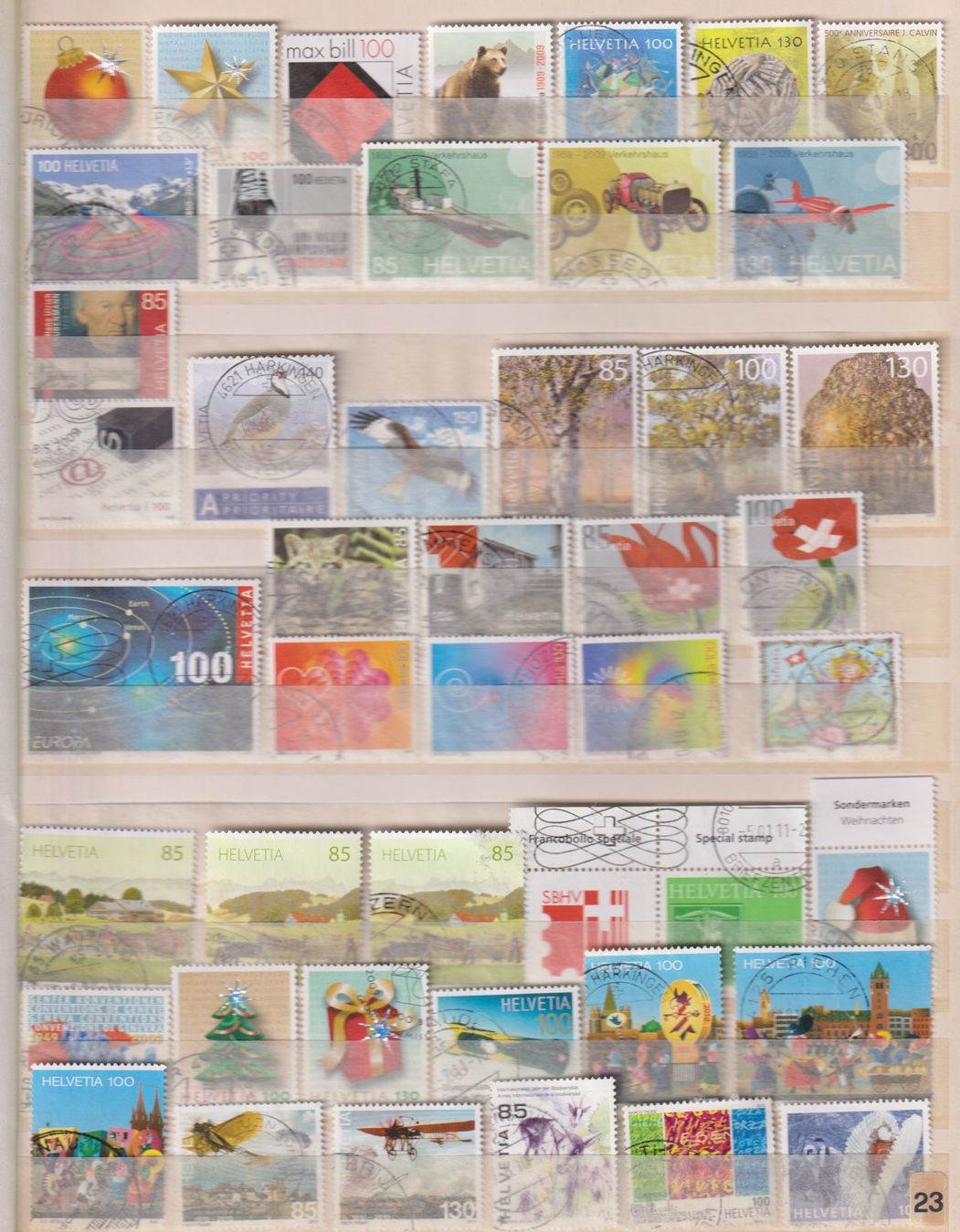 Tutti i francobolli: Lot aus ca. 2009/10/11. Nur ETS oder Rundstempel (2) – Usato da Koblenz venduto da Boerse6