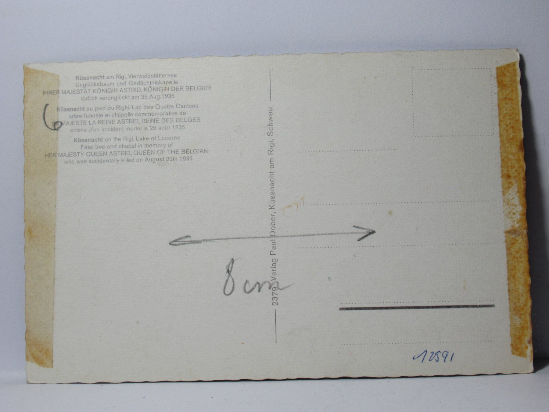 Cartoline postali: Küssnacht , Kapelle – Usato da Grenchen venduto da Bluemchen1900 1