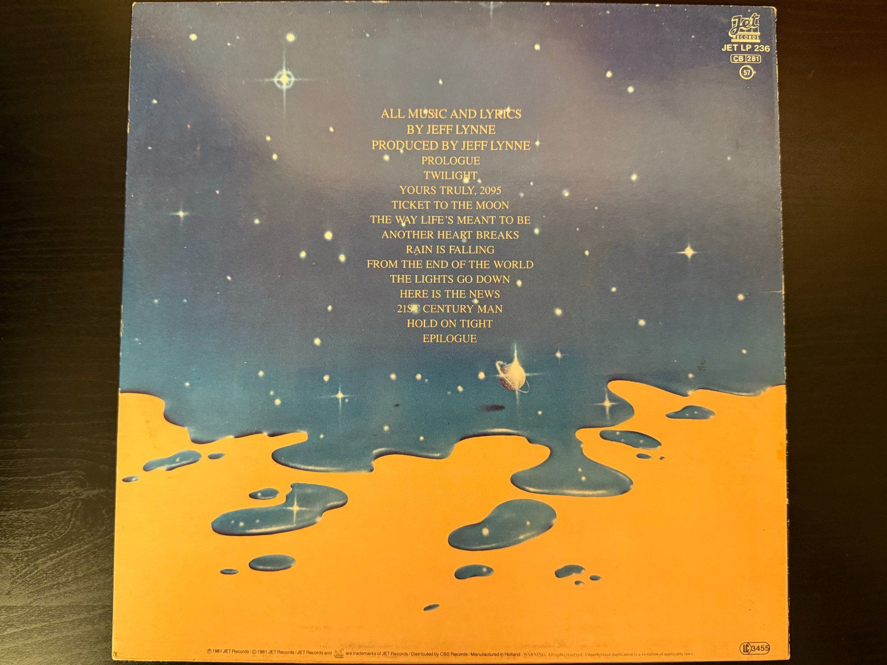 Schallplatten: Electric Light Orchestra – Time [LP EU 1981] – Gebraucht aus Tamins von  1