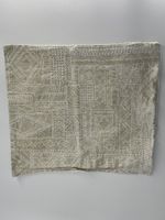 Kissenbezug weiss/gold 40x45 cm