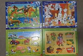 4 Puzzles, Fr. 3.00/Stk. Oder Fr. 10.00 alle zusammen