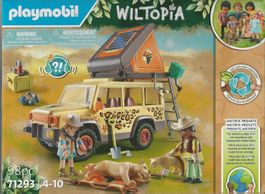 PLAYMOBIL  WILTOPIA 71293 FUORISTRADA CON LEONI New