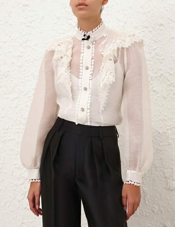 Zimmermann Camicette: Zimmermann Crush Blouse – Usato da St.Josefen venduto da lop_lh8d 1