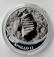 Apollo 11_Giant Leap_Medaille_in Schutz Kapsel_Medaille 3