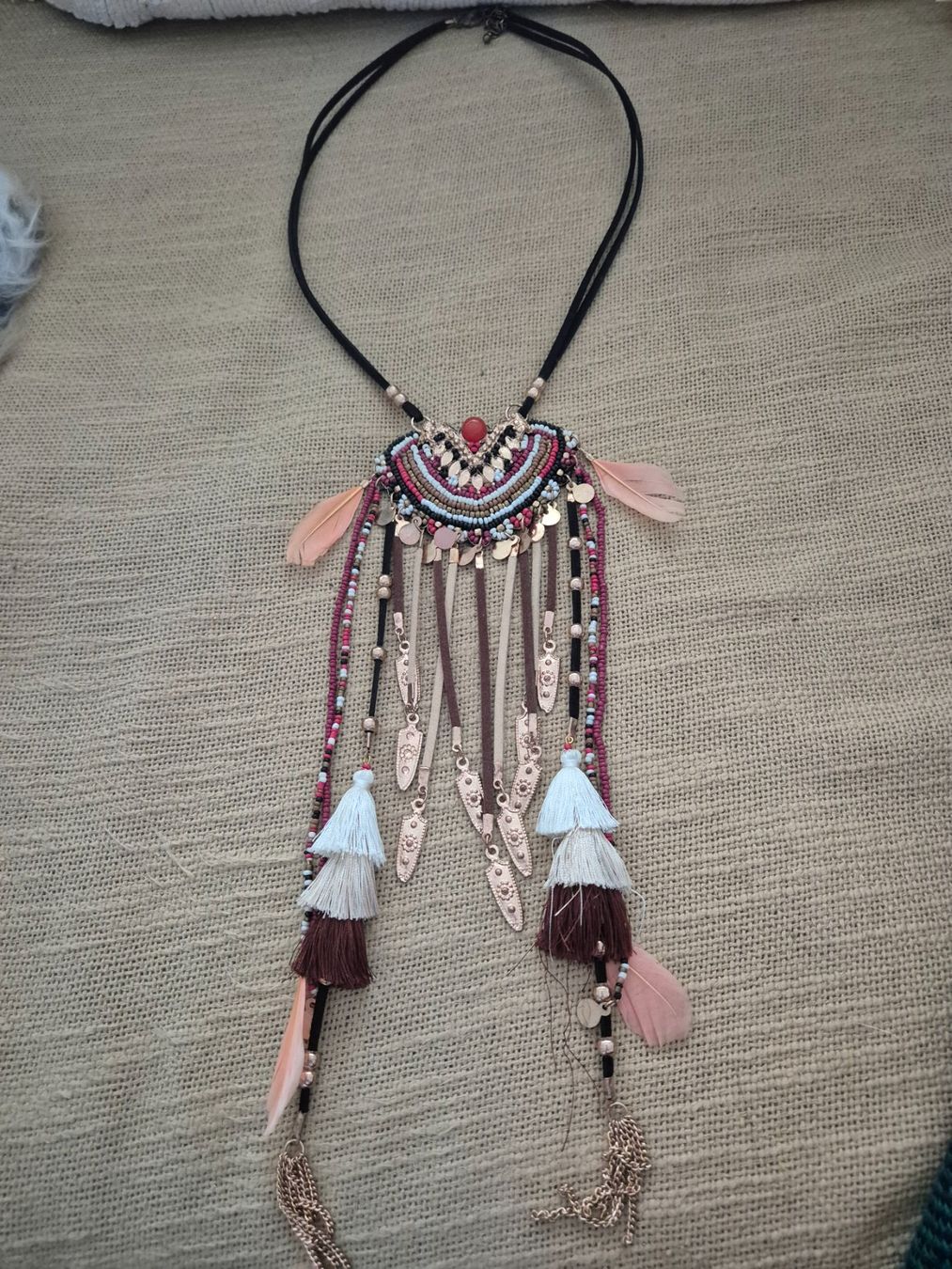 Catenine: Magnifique collier boehme – Nuovo (secondo la descrizione) da uvrier venduto da lau_r7w6