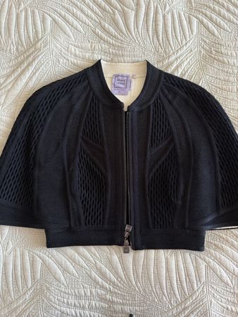 Veste Herve Leger noire 
