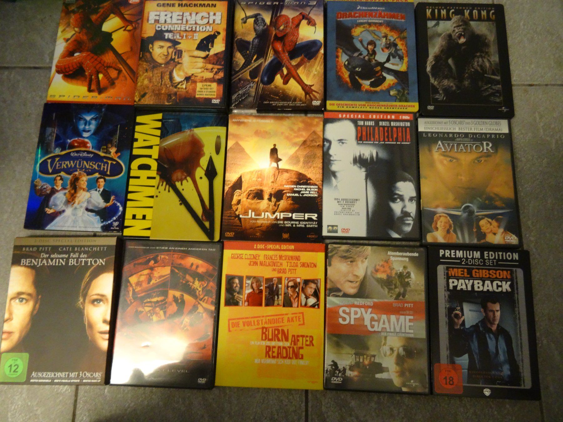 Tous les DVDs: 60 BLU-RAYS in 60 DVD HÜLLEN – D'occasion à Olten par Disc-Verkauf