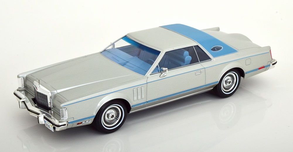 Lincoln Continental Mark V Coupé 1978 Mcg Bl Miniatura 1/18