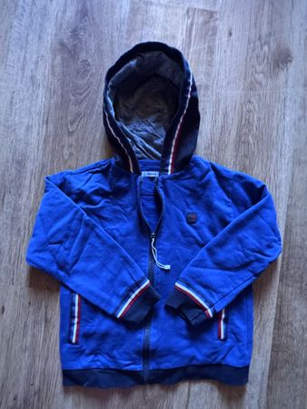 Veste zippée bleue enfant Matorral taille 7 ans 122cm 