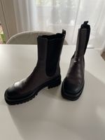 Homers Stiefelette grau-braun