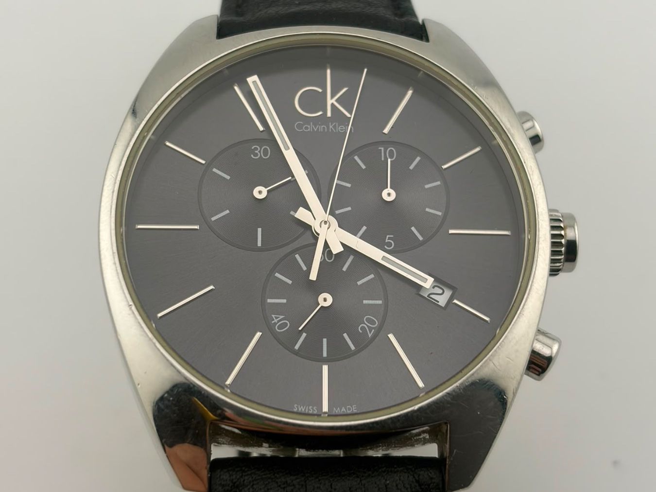 Calvin Klein Orologi: CALVIN KLEIN Herrenuhr läuft – Usato da Biel/Bienne venduto da MrP_WatchesBiel