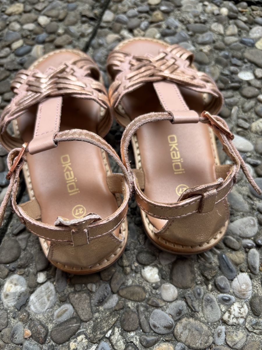 Schuhe für Mädchen: Sandales taille 27 Okaidi – Neu (gemäss Beschreibung) aus Sion von Nelsonkatz 1