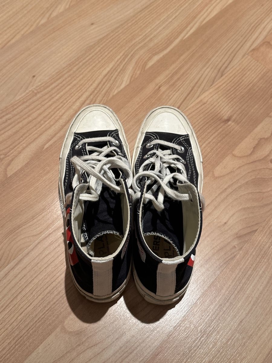 Comme Des Garcons Chaussures hommes: Converse x Comme des Garçons CDG Chuck Taylor, Gr. 38 – D'occasion à Wolfhausen par sellingmycloset 4