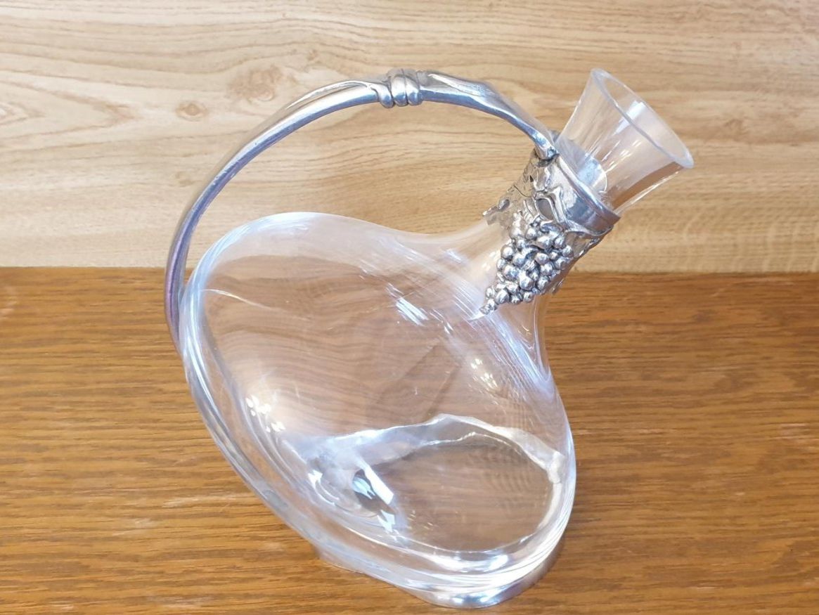 Carafes: Weinkaraffe mit dekorativem Ständer – D'occasion à Zürich par paule_toepfer 1