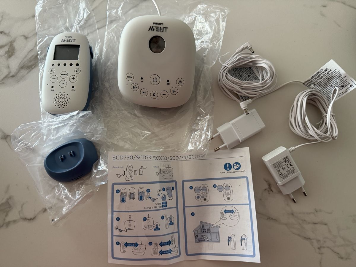 Philips Babyphone: Philips Avent DECT Babyphone SCD735 – Nuovo (secondo la descrizione) da Zug venduto da sil_26bl 1