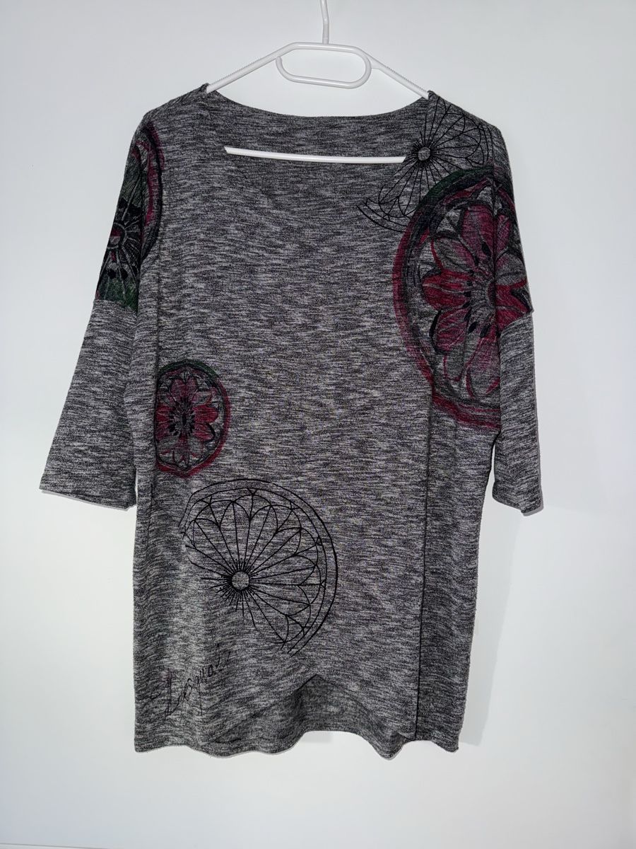 Desigual Maglioni & Felpe: Grauer Desigual Pullover mit Muster, Grösse M,  neuwertig – Nuovo (secondo la descrizione) da arbon venduto da auri4