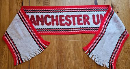 Manchester United Schal vintage Fussball Fan ManU England