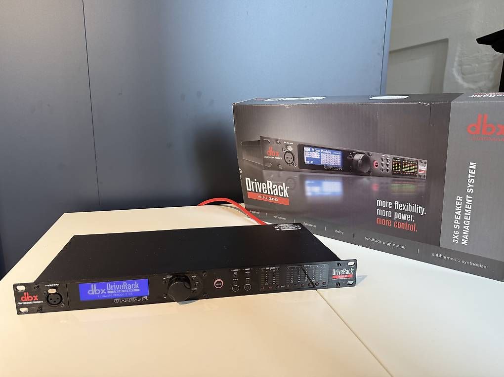 Dbx Equalizzatori: dbx Driverack Venu360 Speaker Controller – Usato da Bischofszell venduto da Nenga