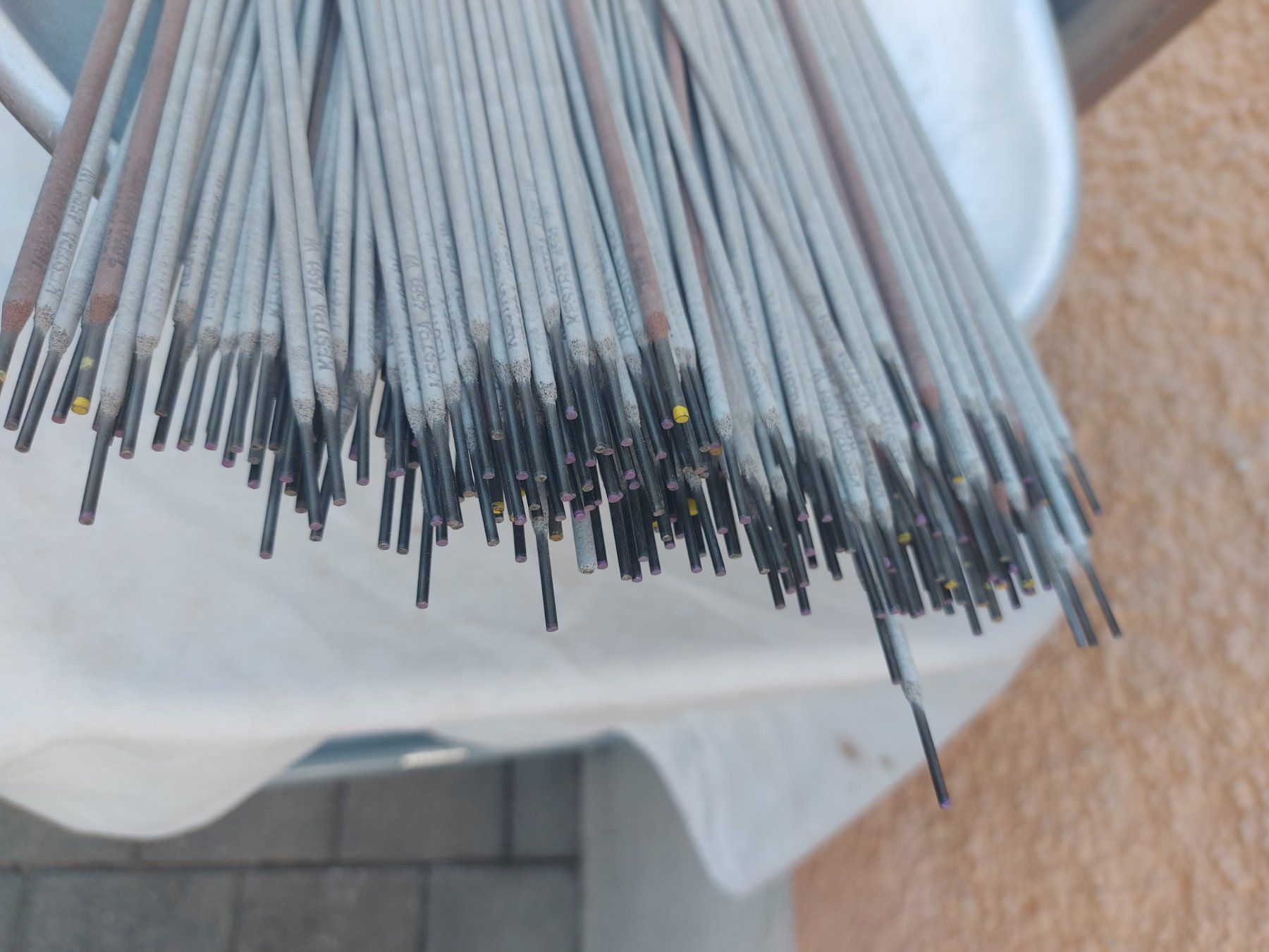 Saldatori: Schweisseelektroden fein.....; 3,2Kg – Usato da Rheinau venduto da profitronic.shop 3