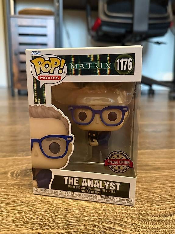 Funko Statuette: Funko Pop The Analyst 1176 Matrix Special Edition TOP – Nuovo e nell'imballaggio originale da Schwerzenbach venduto da Dejoe87