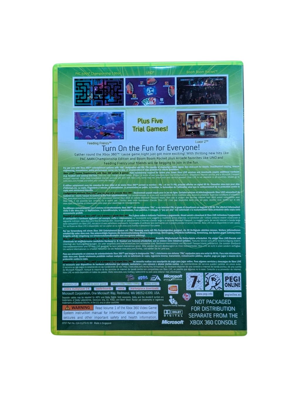 Microsoft Giochi: XBOX Live Arcade Xbox 360 ohne Anleitung – Usato da Domat/Ems venduto da IsseldorsShop 1