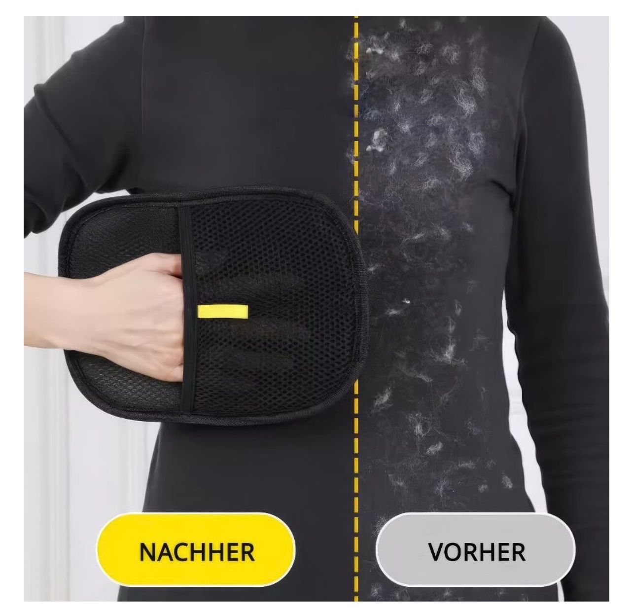 Guanti & manicotti: Tierhaar-Entfernen Handschuh – Nuovo (secondo la descrizione) da Rotkreuz venduto da perlengott 2